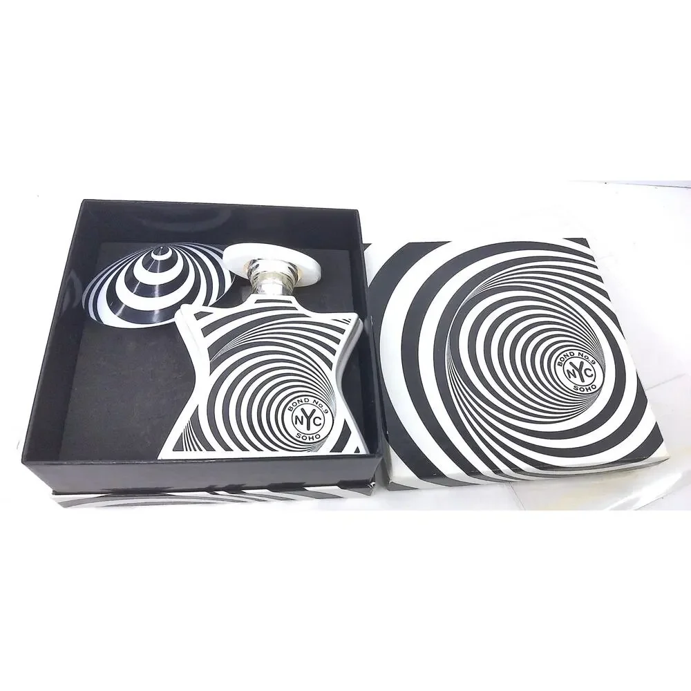 Bond No 9 Soho Collectible EMPTY Decorative BOTTLE And Box